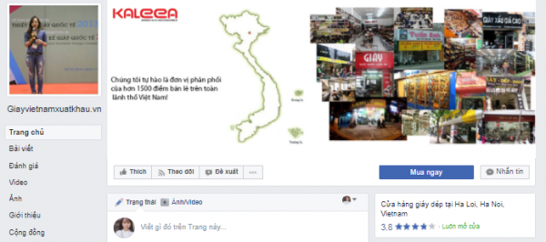 Kinh nghiệm bán giày dép online trên Facebook